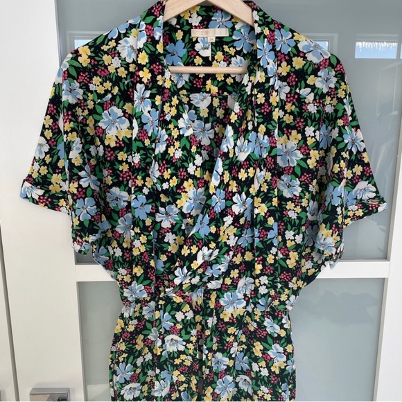 Maje Floral printed Romper 34 - Picture 5 of 5